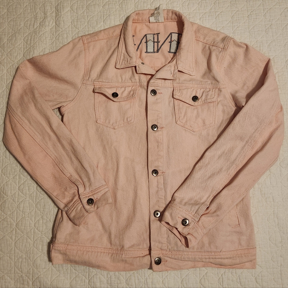 Cakeworthy Minnie Mouse Pink Jean Jacket - Picture 2 of 5
